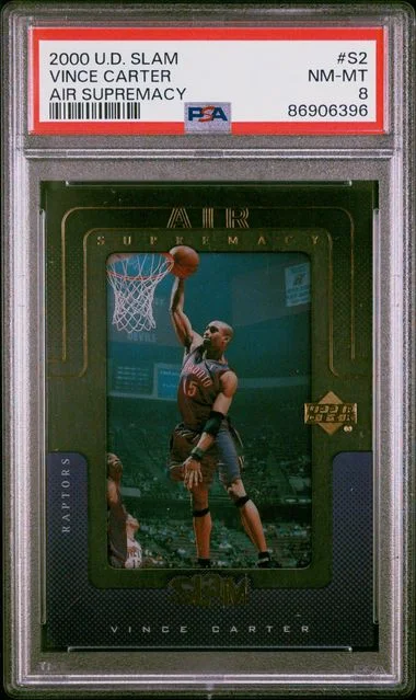 2000-01 Upper Deck Vince Carter Slam Air Supremacy #S2 card image