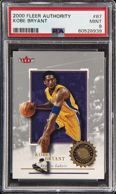 2000-02 Fleer Kobe Bryant Authority #87 card image