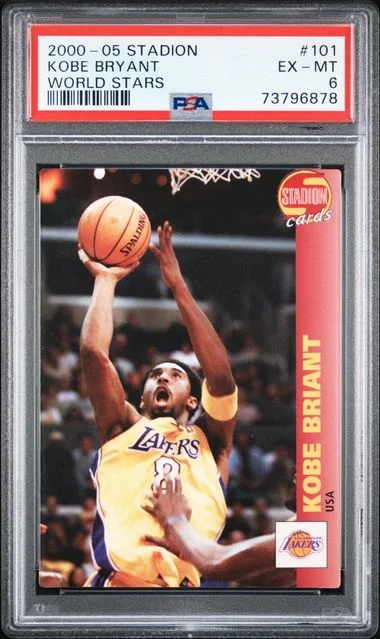 2000-05 Stadion World Stars Kobe Bryant #101 card image