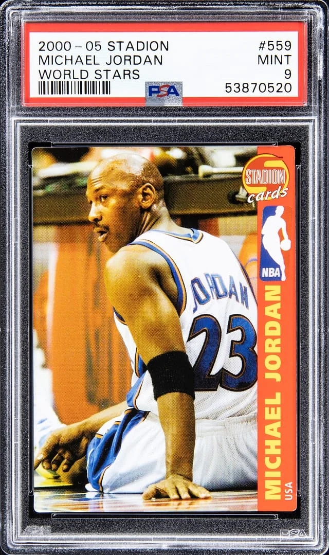 2000-05 Stadion World Stars Michael Jordan #559 card image