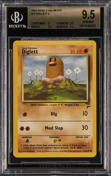 2000 Base 2 Unlimited Diglett C #71 card image