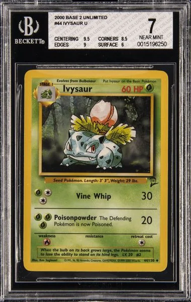 2000 Base 2 Unlimited Ivysaur U #44 card image