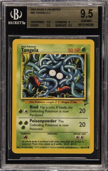 2000 Base 2 Unlimited Tangela C #96 card image