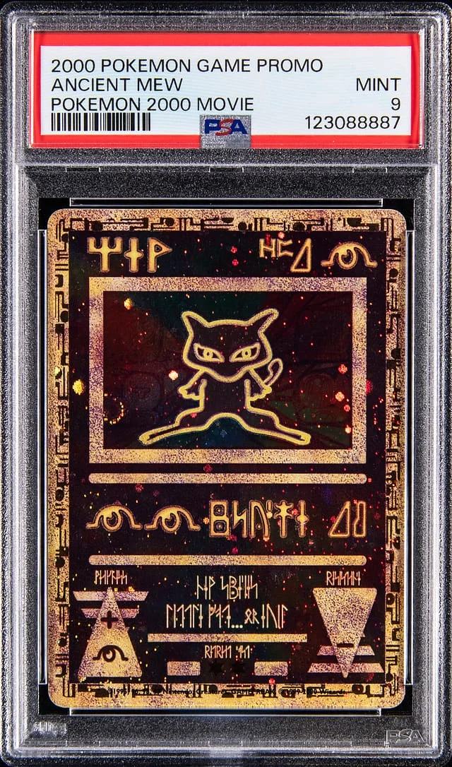 2000 Base Movie Ancient Mew Promo Pokemon #2000 card image