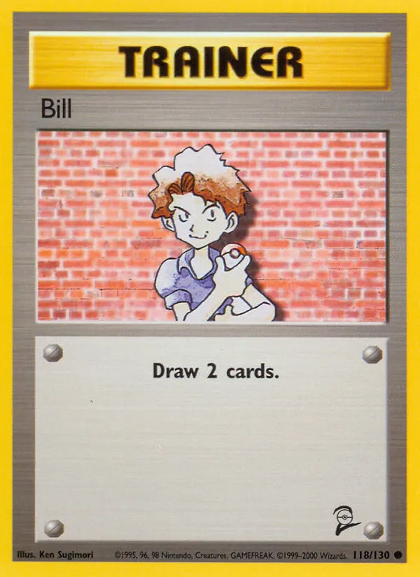 2000 Base Set 2 Bill Common #118/130 Common card image
