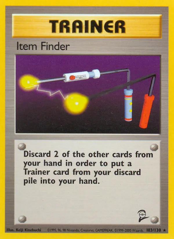 2000 Base Set 2 Item Finder Rare #103/130 Rare card image