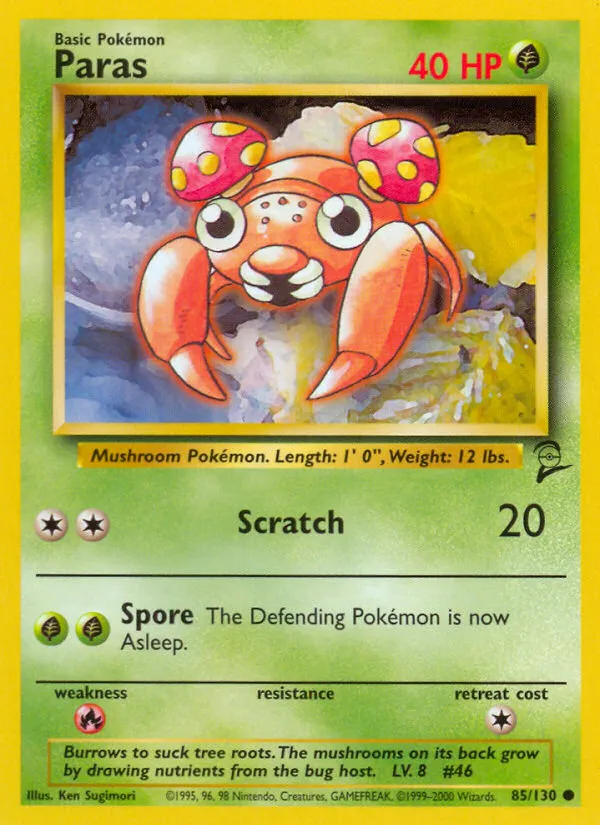 2000 Base Set 2 Paras Common #085/130 Common card image