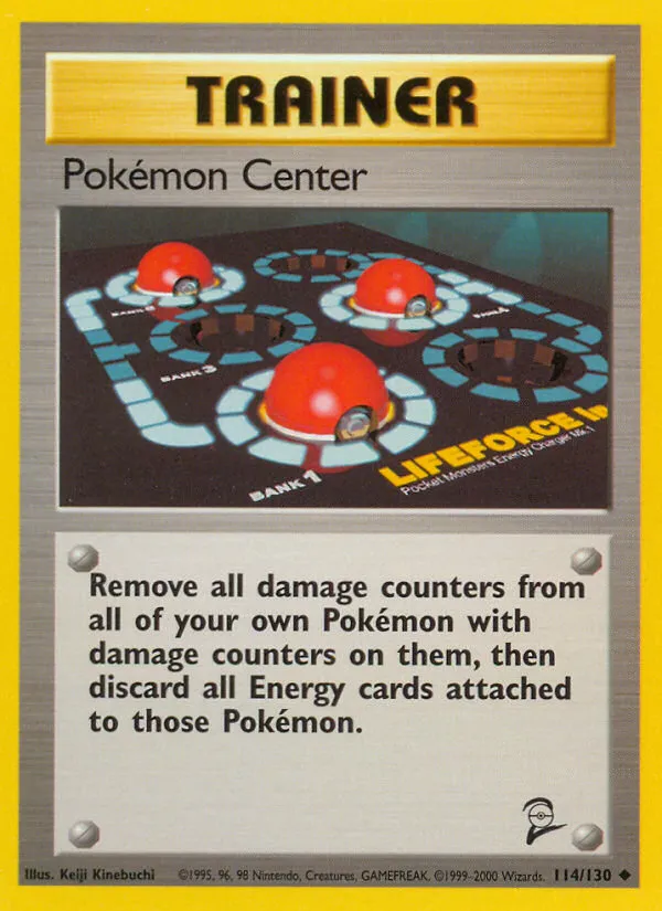 2000 Base Set 2 Pokémon Center Uncommon #114/130 Uncommon card image
