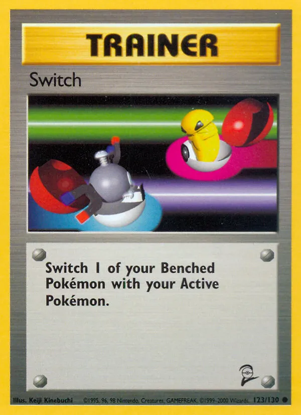 2000 Base Set 2 Switch Common #123/130 Common card image