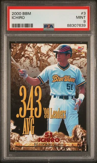 2000 BBM Ichiro #3 card image