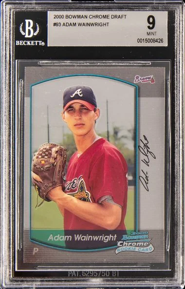 2000 Bowman Chrome Draft Adam Wainwright Picks #93 card image