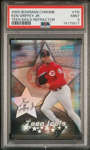 2000 Bowman Chrome Ken Griffey Jr. Teen Idols #TI5 card image