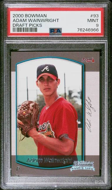 2000 Bowman Draft Adam Wainwright #93 card image