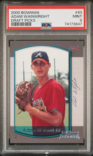 2000 Bowman Draft Picks Adam Wainwright #93 card image