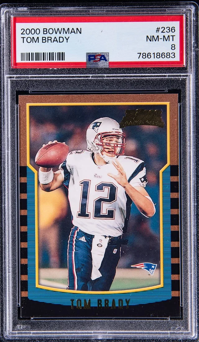 2000 Bowman Tom Brady #234 card image
