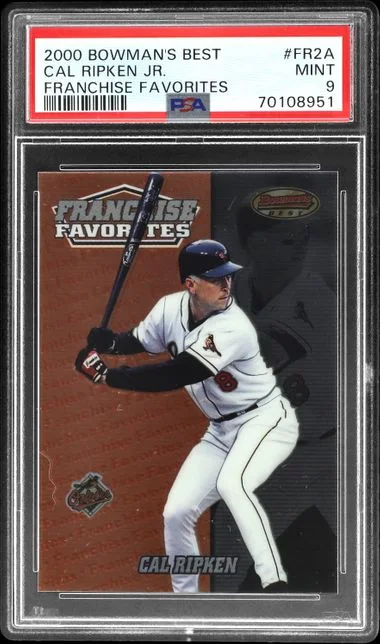 2000 Bowman's Best Cal Ripken Jr. Franchise Favorites #FR2A card image