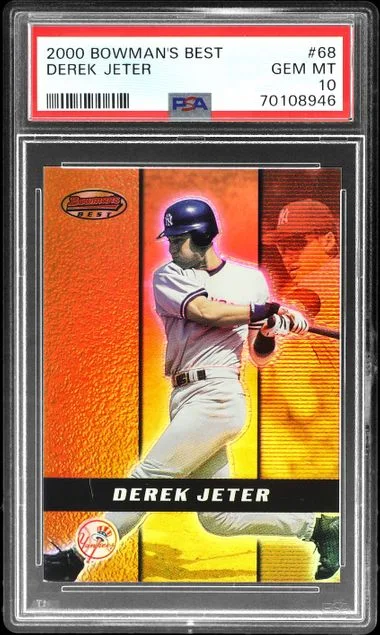 2000 Bowman's Best Derek Jeter #68 card image