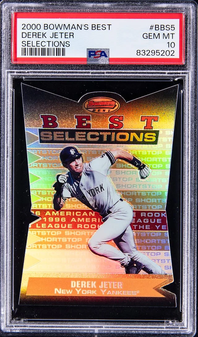 2000 Bowman's Best Derek Jeter Selections #BBS5 card image