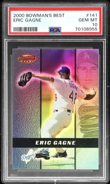2000 Bowman's Best Eric Gagne #141 card image