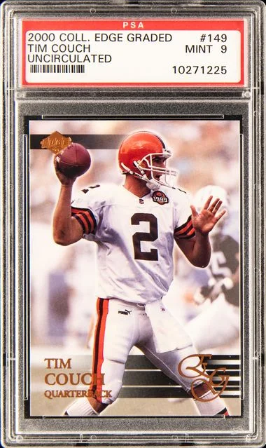 2000 Collector's Edge Graded Uncirculated Tim Couch #149 card image
