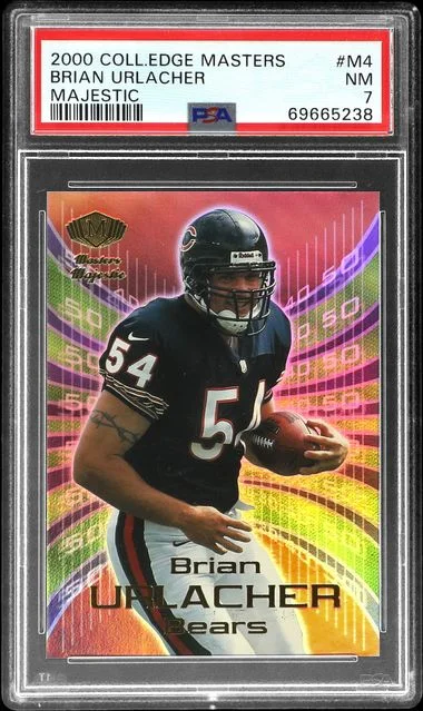 2000 Collector's Edge Masters Majestic Brian Urlacher #M4 card image