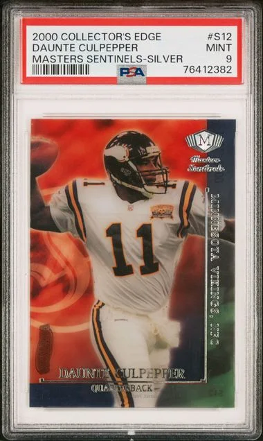2000 Collector's Edge Masters Sentinels Silver Daunte Culpepper #S12 card image