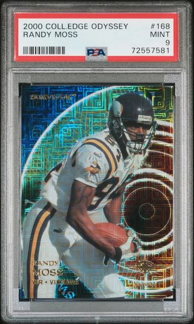 2000 Collector's Edge Odyssey Randy Moss #168 card image