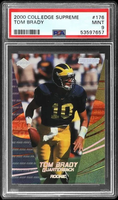 2000 Collector's Edge Supreme Tom Brady #176 card image