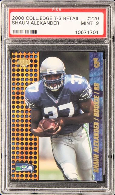 2000 Collector's Edge T3 Retail Shaun Alexander #220 card image
