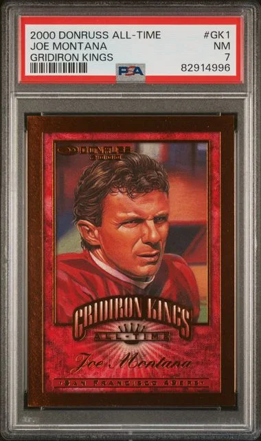 2000 Donruss Joe Montana All-Time Gridiron Kings #Gk1 card image