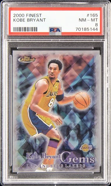 2000 Finest Kobe Bryant #165 card image