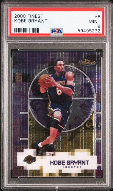 2000 Finest Kobe Bryant #8 card image