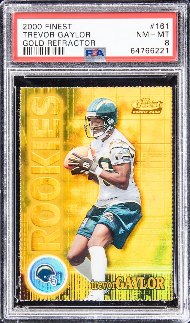 2000 Finest Trevor Gaylor Gold Refractor #161 card image
