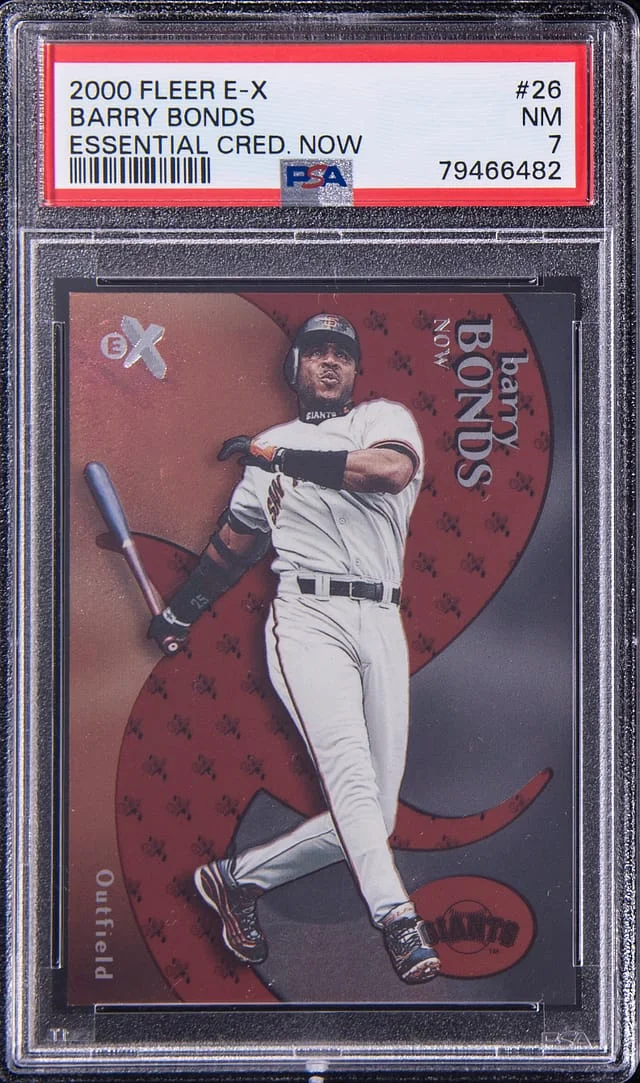 2000 Fleer E-X Barry Bonds Essential Credentials Now #26 card image
