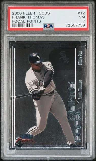 2000 Fleer Focus Frank Thomas Focal Points #12 card image
