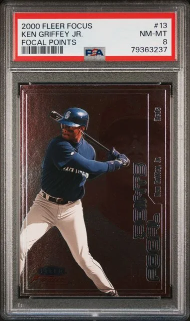 2000 Fleer Focus Ken Griffey Jr. Focal Points #13 card image