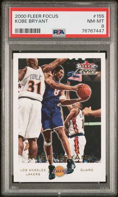 2000 Fleer Focus Kobe Bryant #155 card image
