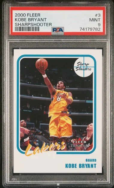 2000 Fleer Kobe Bryant Sharpshooter #3 card image