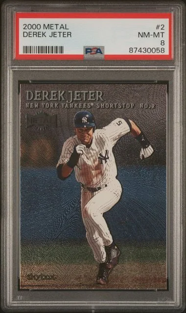2000 Fleer Metal Derek Jeter #2 card image