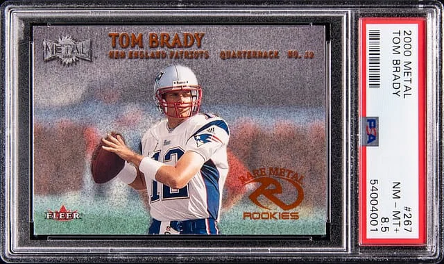 2000 Fleer Metal Tom Brady #267 card image