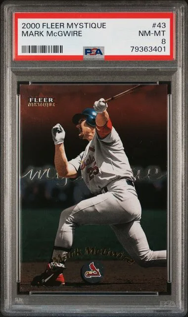 2000 Fleer Mystique Mark Mcgwire #43 card image