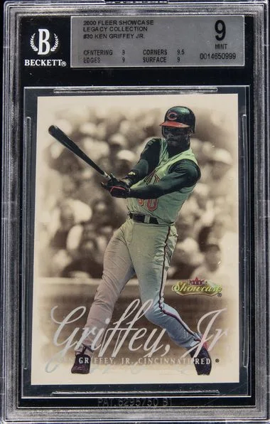 2000 Fleer Showcase Ken Griffey Jr. Legacy Collection #30 card image