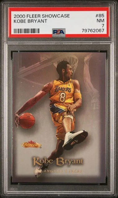 2000 Fleer Showcase Kobe Bryant #85 card image