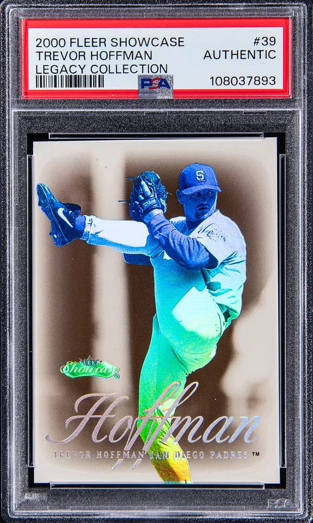 2000 Fleer Showcase Trevor Hoffman Legacy Collection #39 card image