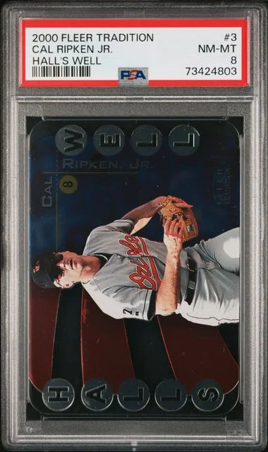 2000 Fleer Tradition Cal Ripken Jr. Hall'S Well #3 card image