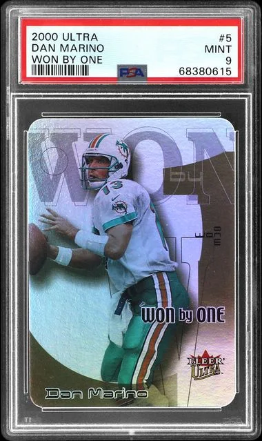 2000 Fleer Ultra Dan Marino Won By One #5 card image