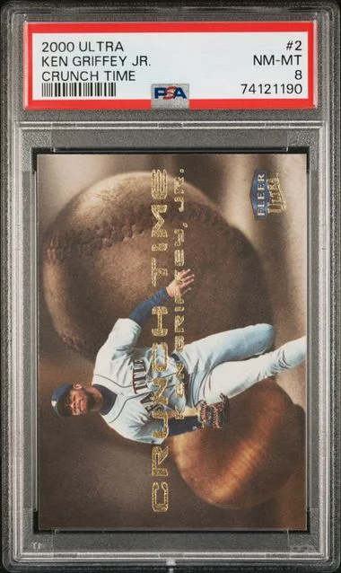 2000 Fleer Ultra Ken Griffey Jr. Crunch Time #2 card image