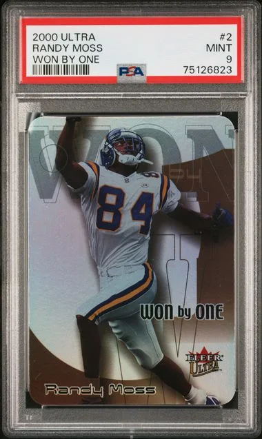 2000 Fleer Ultra Randy Moss Won By One #2 card image