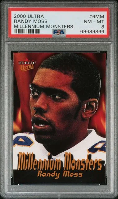 2000 Fleer Ultra Randy Moss Millennium Monsters #6MM card image