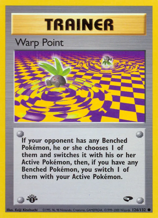 2000 Gym Challenge Warp Point Common #126/132 Common card image